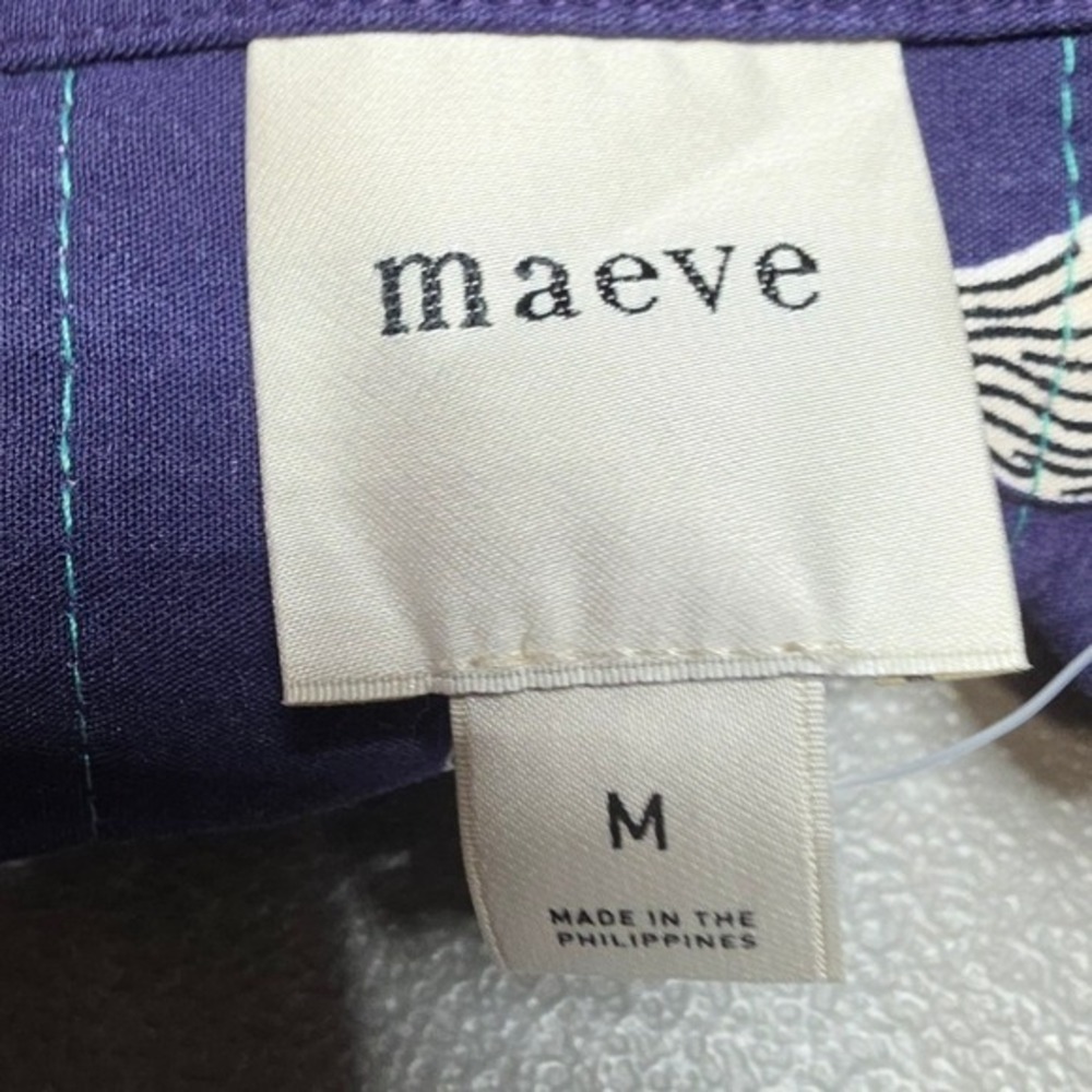 Anthropologie Maeve Womens M Navy The Amelia Collared Mini Dress NWT - Picture 15 of 16